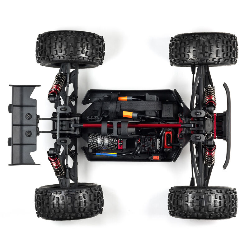 1/8 OUTCAST 6S BLX 4WD Brushless Stunt Truck with Spektrum RTR, Silver