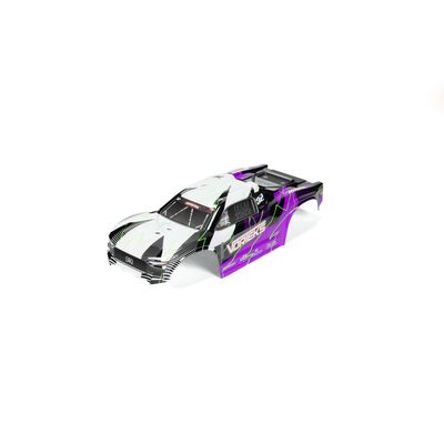 1/10 Clipless Painted Trimmed Body Set with Decals, Purple: VORTEKS 2WD 1/10 Clipless Painted Trimmed Body Set with Decals, Purple: VORTEKS 2WD