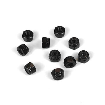 M3 Locknuts, Black (10) M3 Locknuts, Black (10)