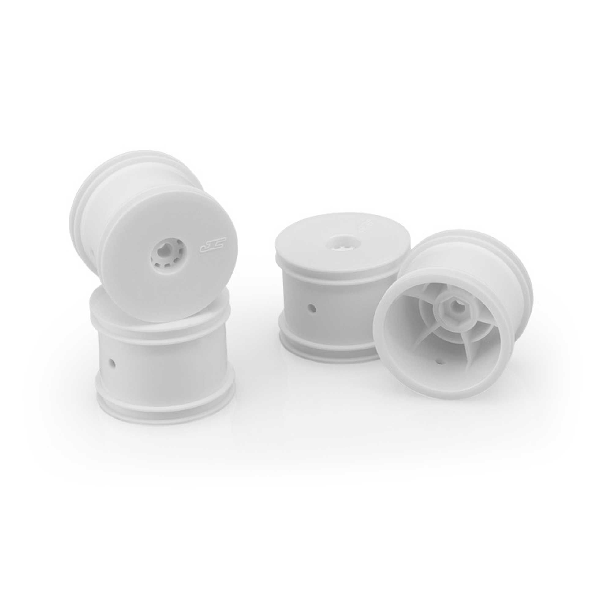 ロッシ　MINI-T JConcepts, Inc. Mono Losi Mini-T 2.0 Wheel, White (4) | Horizon Hobby