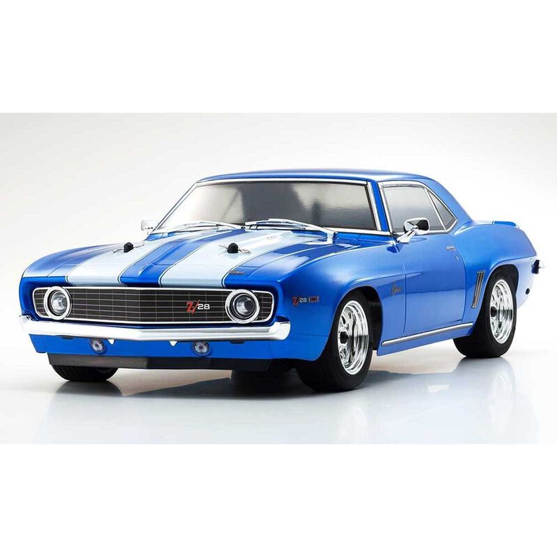 1/10 Fazer Mk2 1969 Chevy Camaro Z/28 4x4 Electric Touring RTR, Le Mans Blue
