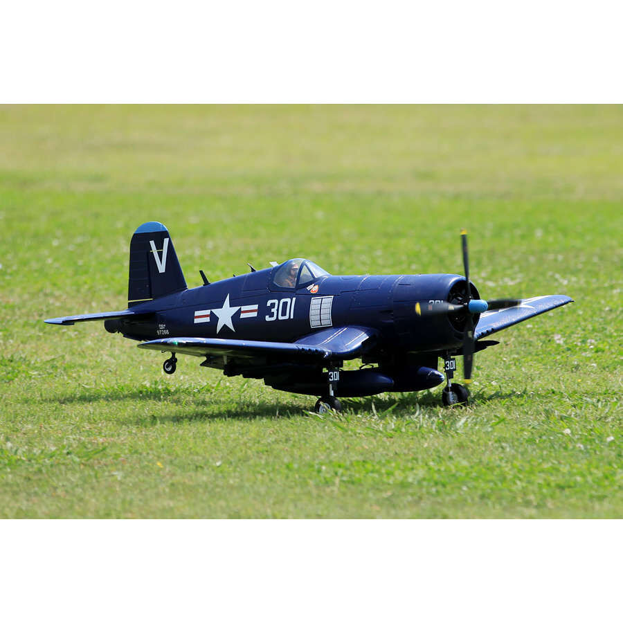FMS f4u CORSAIR BRUSHLESS volo modello 1430mm PNP #fms 024 pblu 