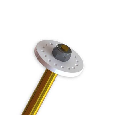 CNC Shock Piston Blanks, Flat/Tapered, 16 dimples CNC Shock Piston Blanks, Flat/Tapered, 16 dimples