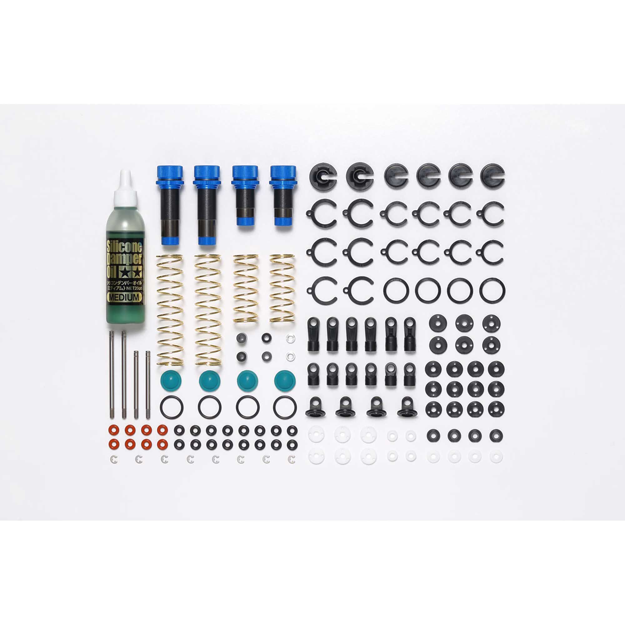Tamiya TT-02B/DF-03 Aluminum Damper Set | Horizon Hobby