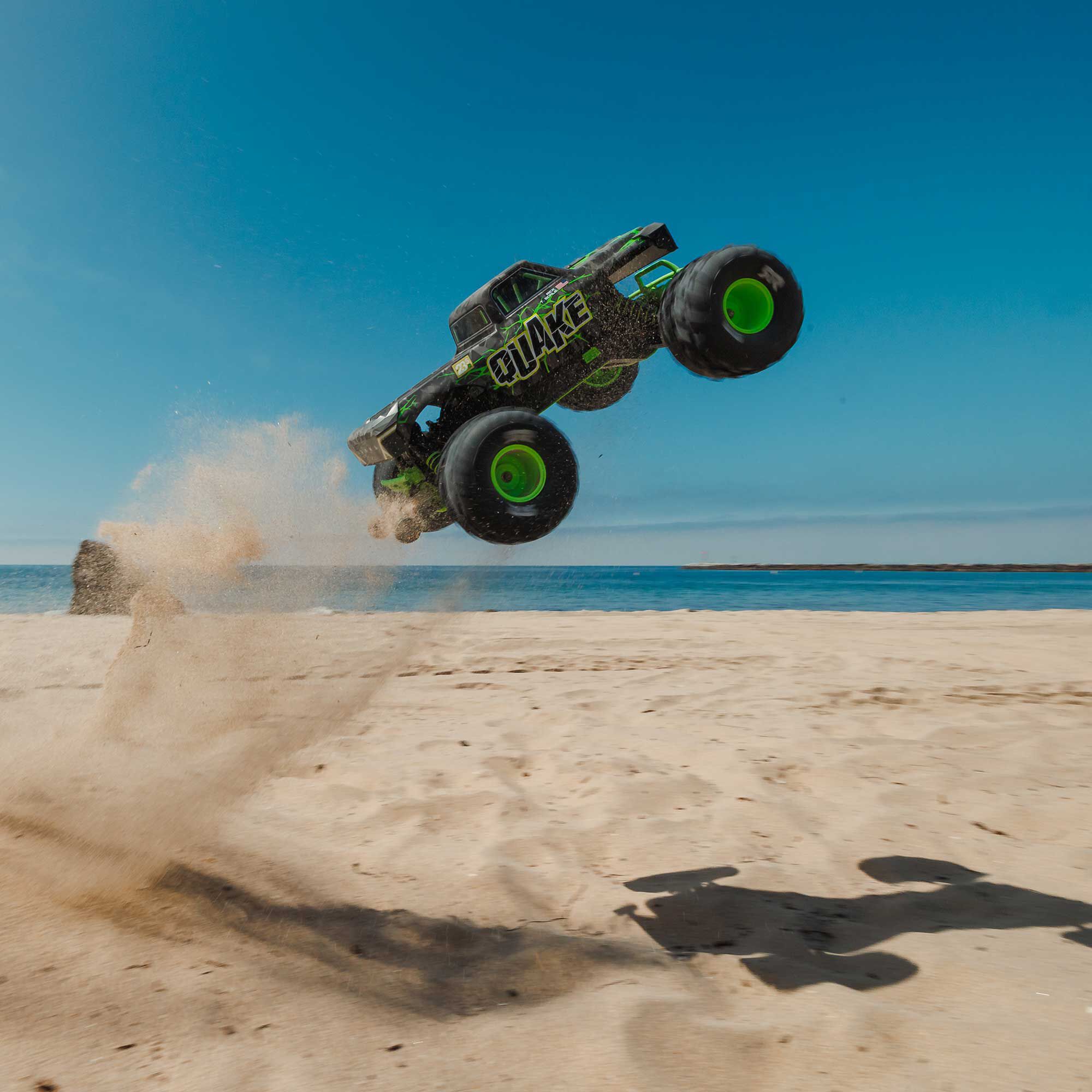 [�˾���ũ] ARA3537T2 [ARRMA] 1/10 QUAKE 223S DSC 2WD RTR Brushless Monster Truck, Green ������, ���͸�(2~3S) ���� 13