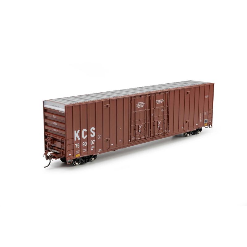 Athearn HO ATH 60' Gunderson High Cube Double Door Box Car, KCS #759007 Athearn HO ATH 60' Gunderson High Cube Double Door Box Car, KCS #759007