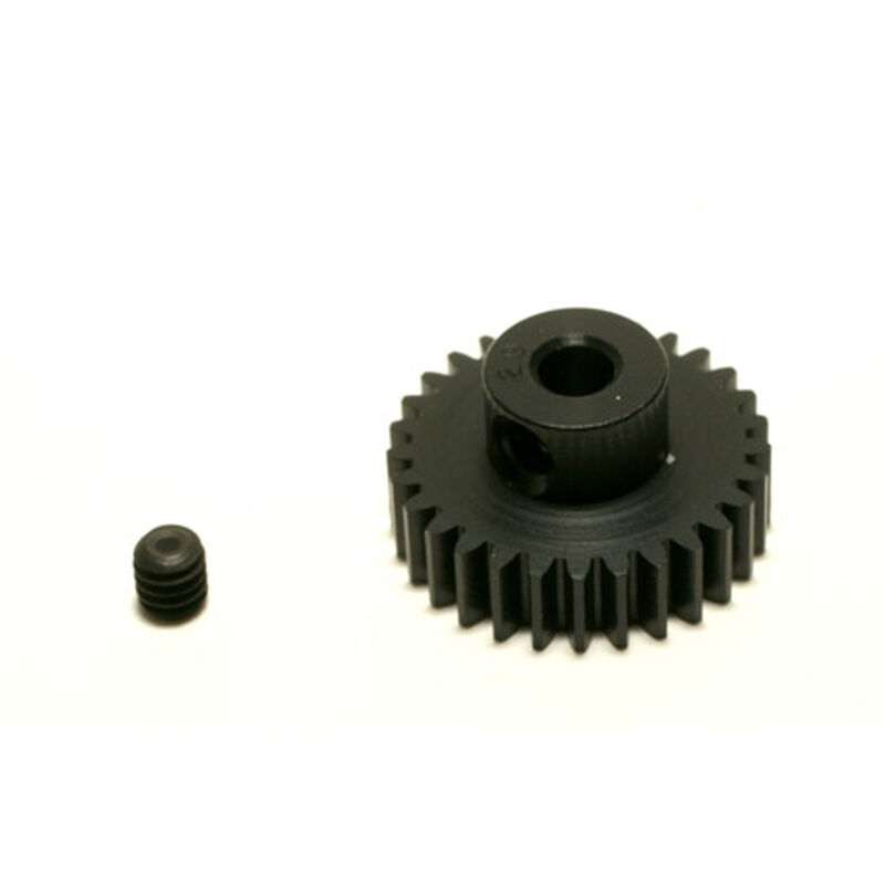 48P Hard Coated Aluminum Pinion Gear, 29T