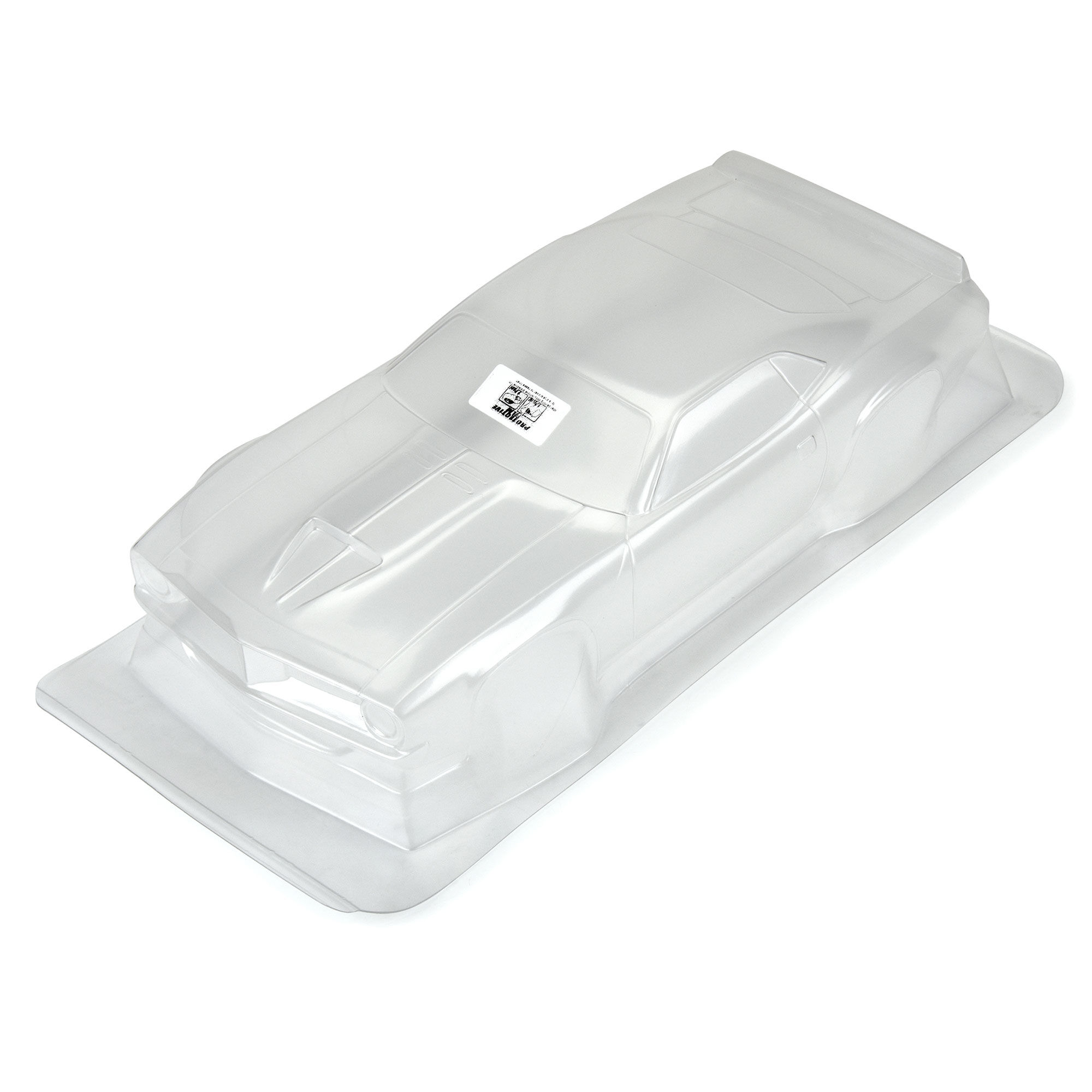 PROTOform 1/10 1970 Plymouth Barracuda Clear Body: Vintage Trans