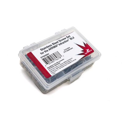 Stainless Steel Screw Set: ARRMA INFRACTION BLX Stainless Steel Screw Set: ARRMA INFRACTION BLX