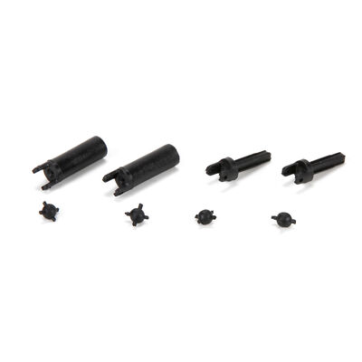 Center Driveshaft Assembly: 1/24 4WD Temper Center Driveshaft Assembly: 1/24 4WD Temper