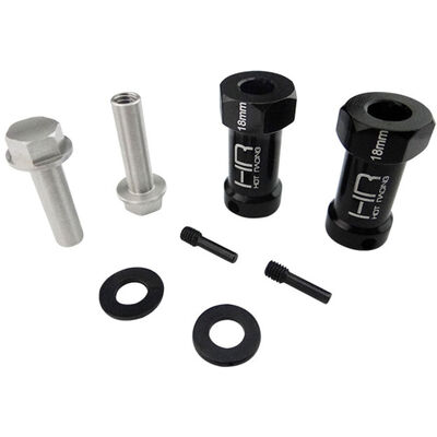 18mm Wheel Hub Extensions 12mm Hex (2): SCX, Wraith 18mm Wheel Hub Extensions 12mm Hex (2): SCX, Wraith