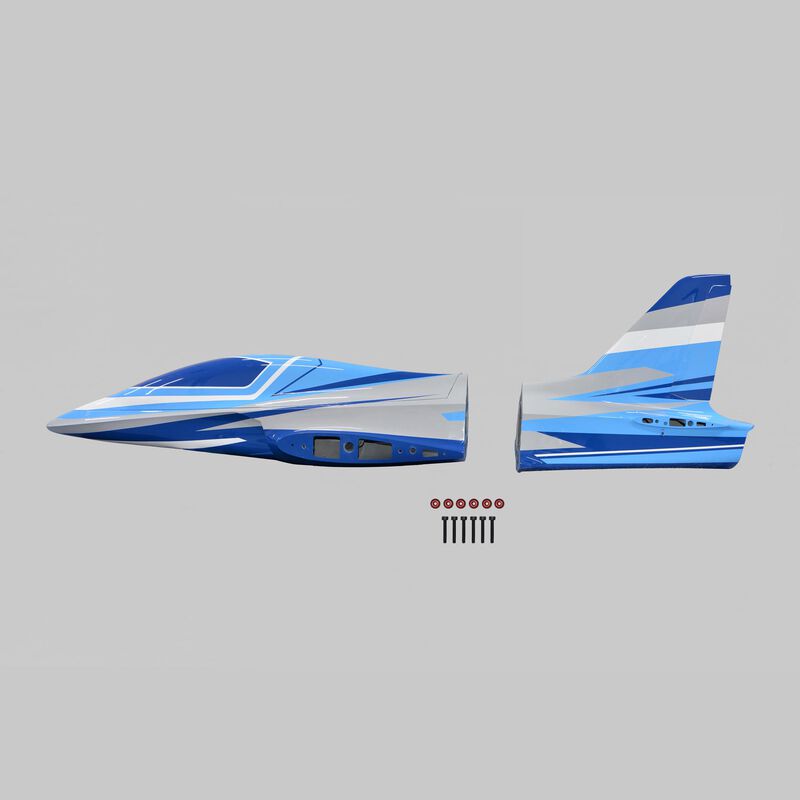 Phoenix Model Fuselage + Vertical for AXTION 2.8M JET Blue Phoenix Model Fuselage + Vertical for AXTION 2.8M JET Blue