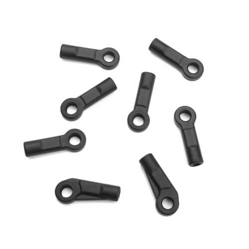 Rod Ends-hard, 6.8mm, M4 thread (8): SCT/SL
