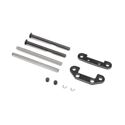 Front Hinge Pin & Brace Set: 1/10 Baja Rey 2.0 Front Hinge Pin & Brace Set: 1/10 Baja Rey 2.0
