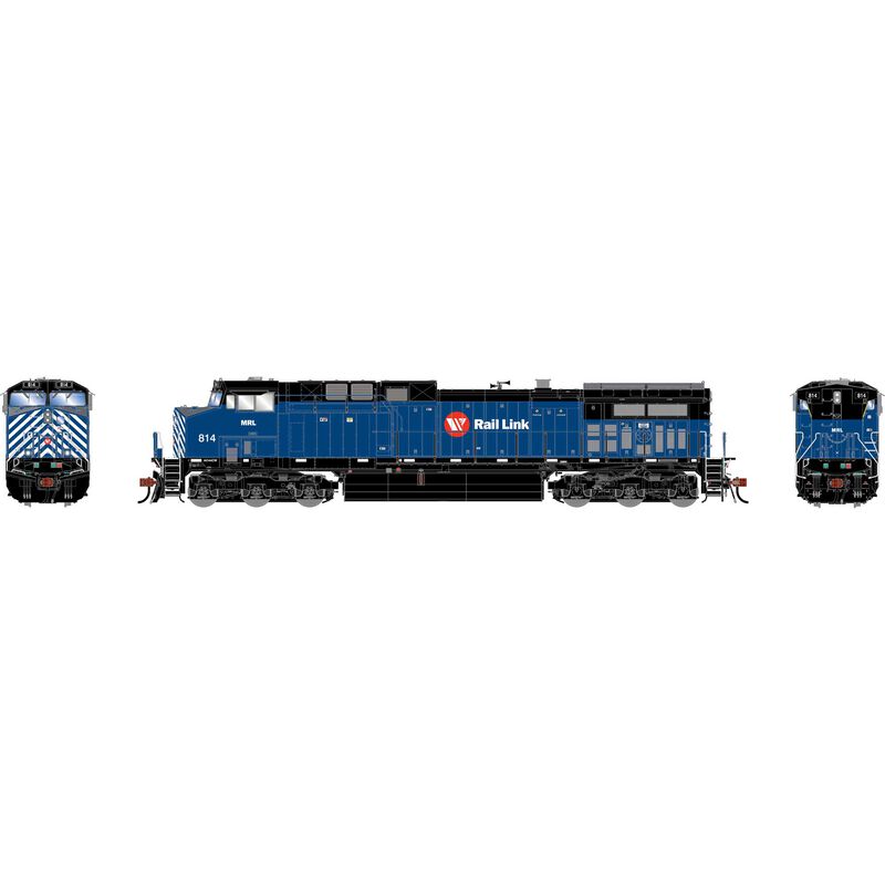 HO GEN AC4400CW Locomotive w/DCC & Sound, Legendary Liveries MRL #814