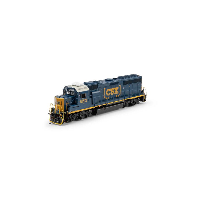 Athearn Genesis HO GP40-2 Locomotive with DCC & Sound, CSXT 'Boxcar Logo' #6212 Athearn Genesis HO GP40-2 Locomotive with DCC & Sound, CSXT 'Boxcar Logo' #6212