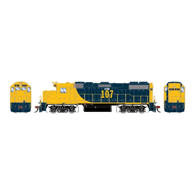 HO GEN GP38-2 Locomotive w/DCC & Sound, CEIX #107