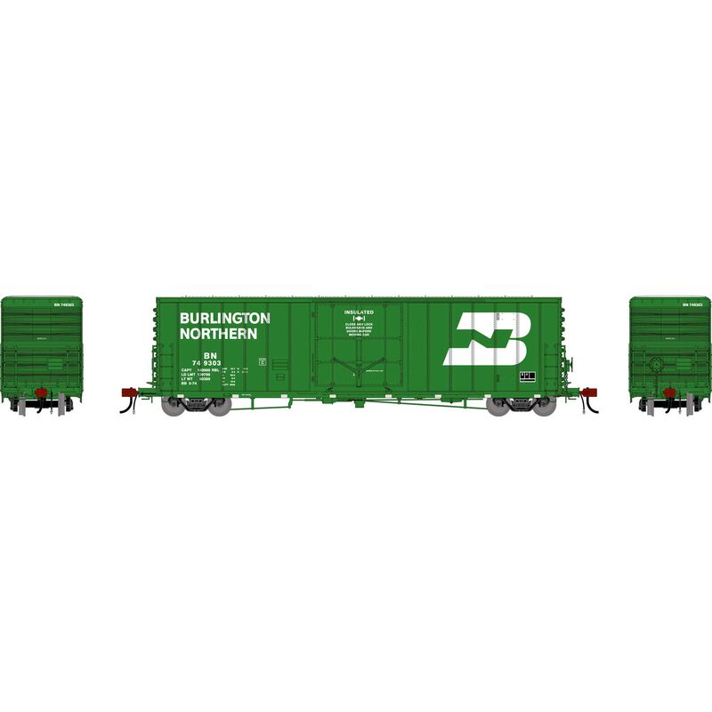 Athearn Genesis HO GEN 50' PC&F Box Car w/10'6" Plug Door, BN #749303