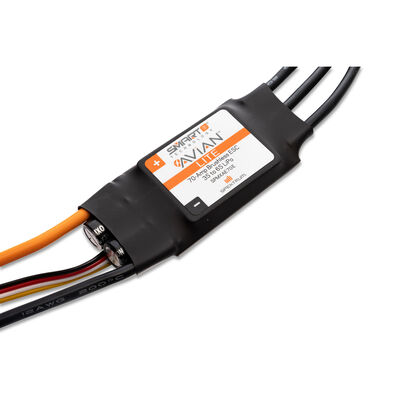 Avian 70-Amp Smart Lite Brushless ESC, 3S-6S: IC3 Ver. E Avian 70-Amp Smart Lite Brushless ESC, 3S-6S: IC3 Ver. E
