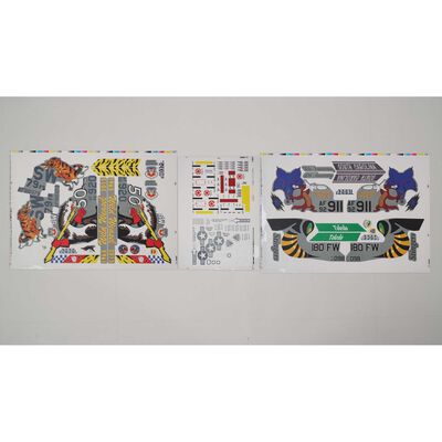 Decal Set: F-16 Falcon 80mm Decal Set: F-16 Falcon 80mm