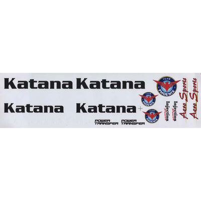 Decal Sheet Katana EP ARF Decal Sheet Katana EP ARF