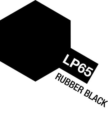 Lacquer Paint, LP-65 Rubber Black, 10 mL Lacquer Paint, LP-65 Rubber Black, 10 mL