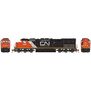 HO SD45T-2 Locomotive with DCC & Sound, Canadian National #405