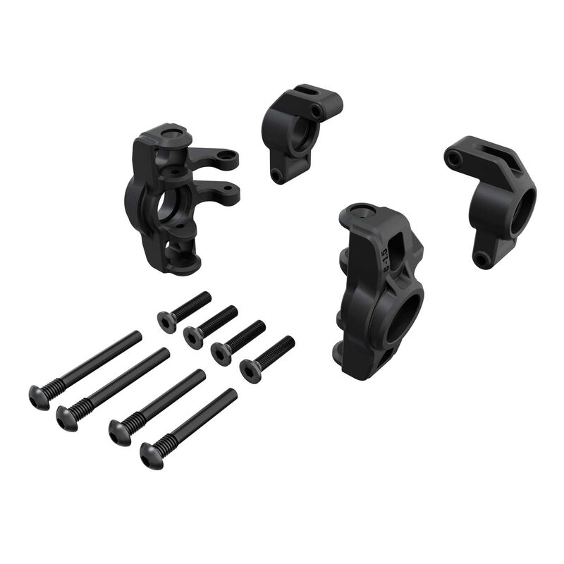 ARRMA Hub Set, Type F (Front/Rear): GROM