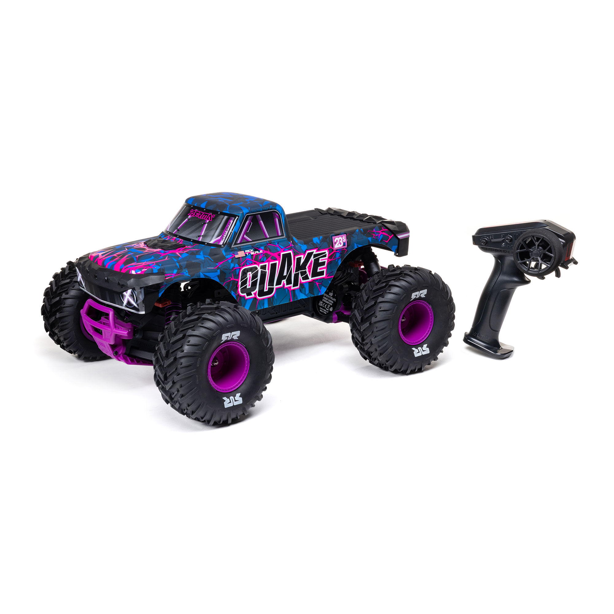 [���ܼ�] ARA3537T3 [ARRMA] (�ֽ���) 1/10 QUAKE 223S DSC 2WD RTR Brushless Monster Truck, ���� - ���͸�, ������ ������