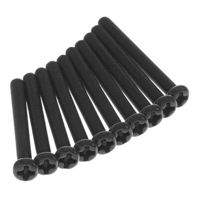 Button Head Cross Machine Screw 3x28mm (10) Button Head Cross Machine Screw 3x28mm (10)