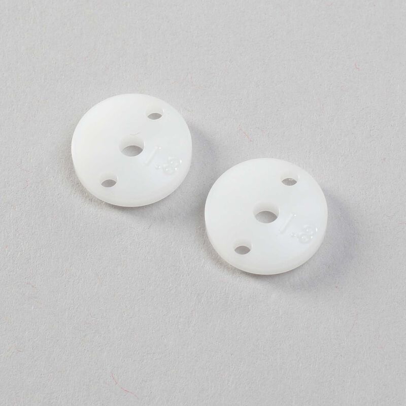 Machined Shock Pistons, Thin 2 x 1.8mm G3 (2)