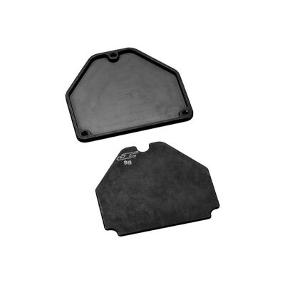 Steel Servo Weight Plate Set, 1/10 Team Associated RC10B7 Steel Servo Weight Plate Set, 1/10 Team Associated RC10B7