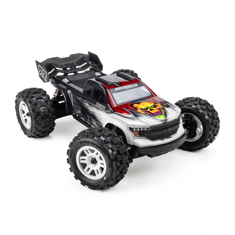 Pro-Line Racing 1/16 Badlands MX Front/Rear MT Tires Mounted 12mm White Split Six (2): ARRMA MINI KRATON