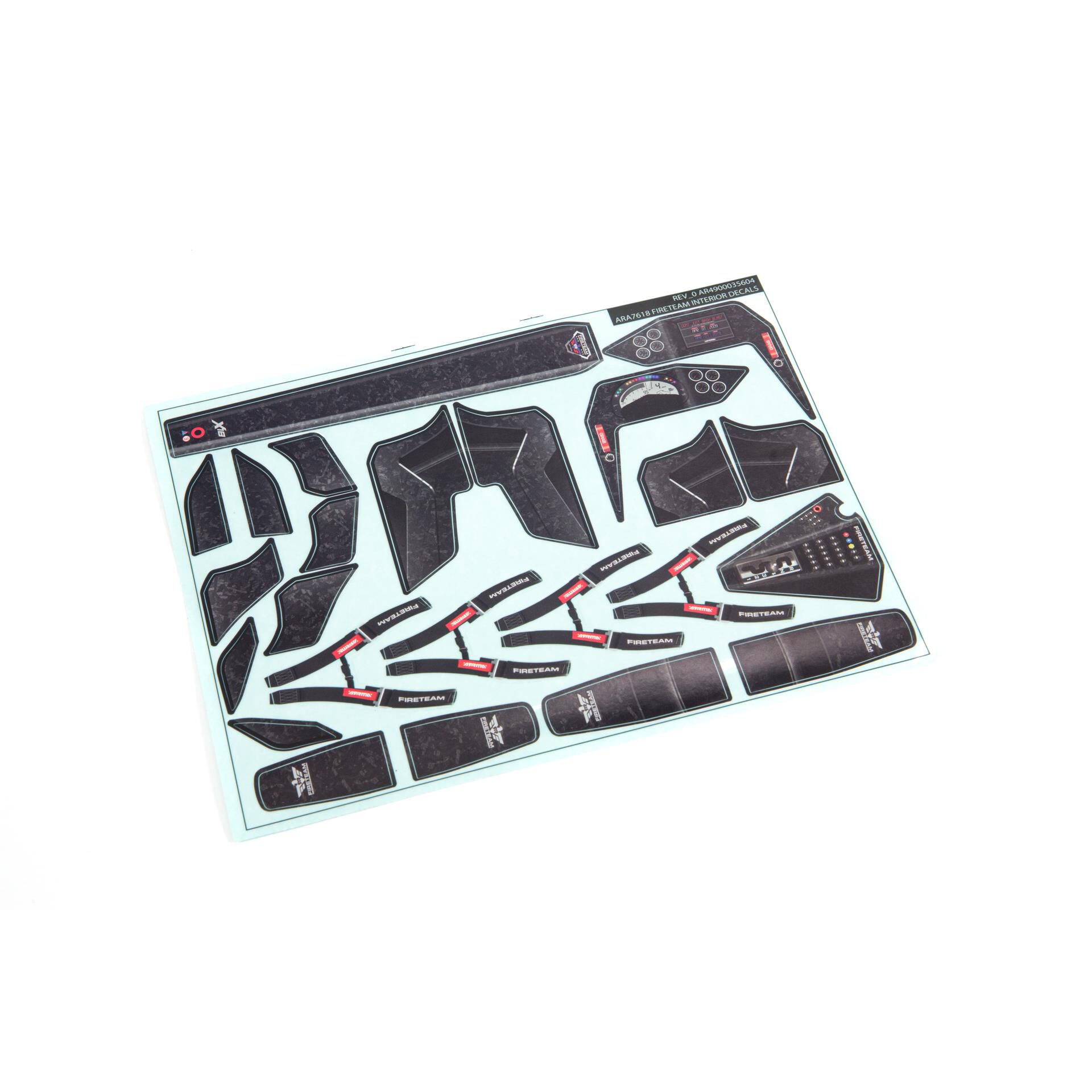 �˾���ũ ARA411007 [ARRMA] ARA411007 Inner Body, Clear: FIRETEAM 1