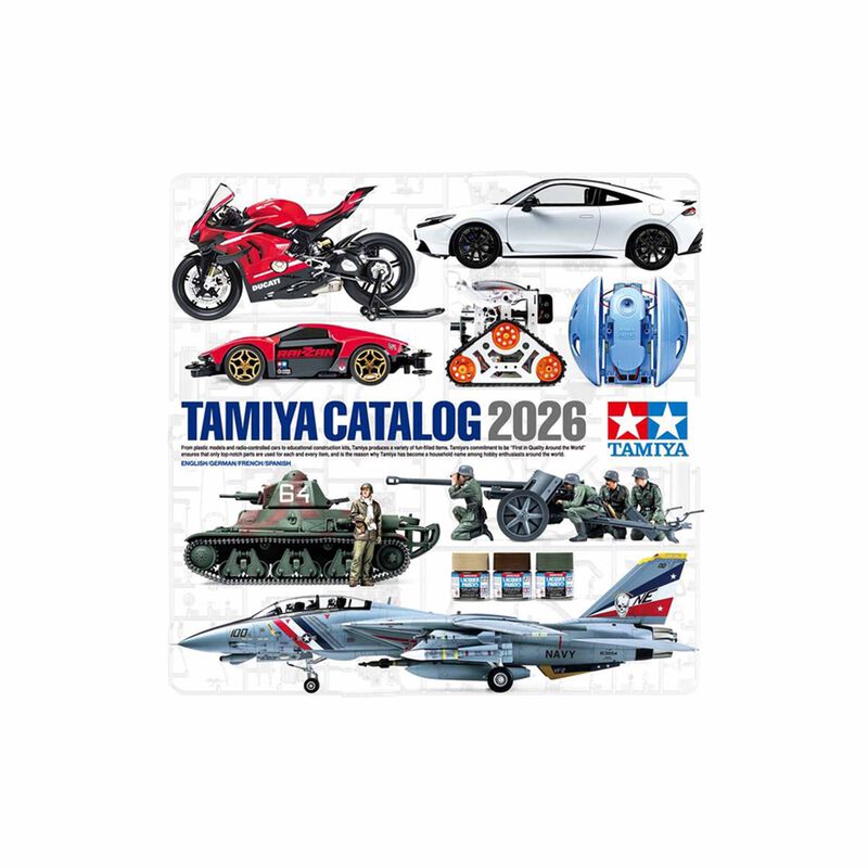 2026 Tamiya Catalog (English/German/French/Spanish)