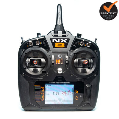 NX8 8-Channel DSMX Spektrum Certified Transmitter Only NX8 8-Channel DSMX Spektrum Certified Transmitter Only