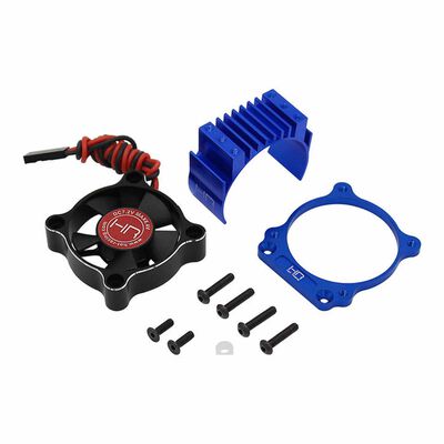 Aluminum Heat Sink & High Volocity Fan, 540 & 550 Size Motors Aluminum Heat Sink & High Volocity Fan, 540 & 550 Size Motors