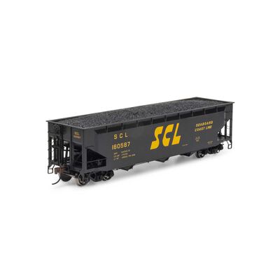 HO 40' Offset Coal Hopper with Load, SCL #160587 HO 40' Offset Coal Hopper with Load, SCL #160587