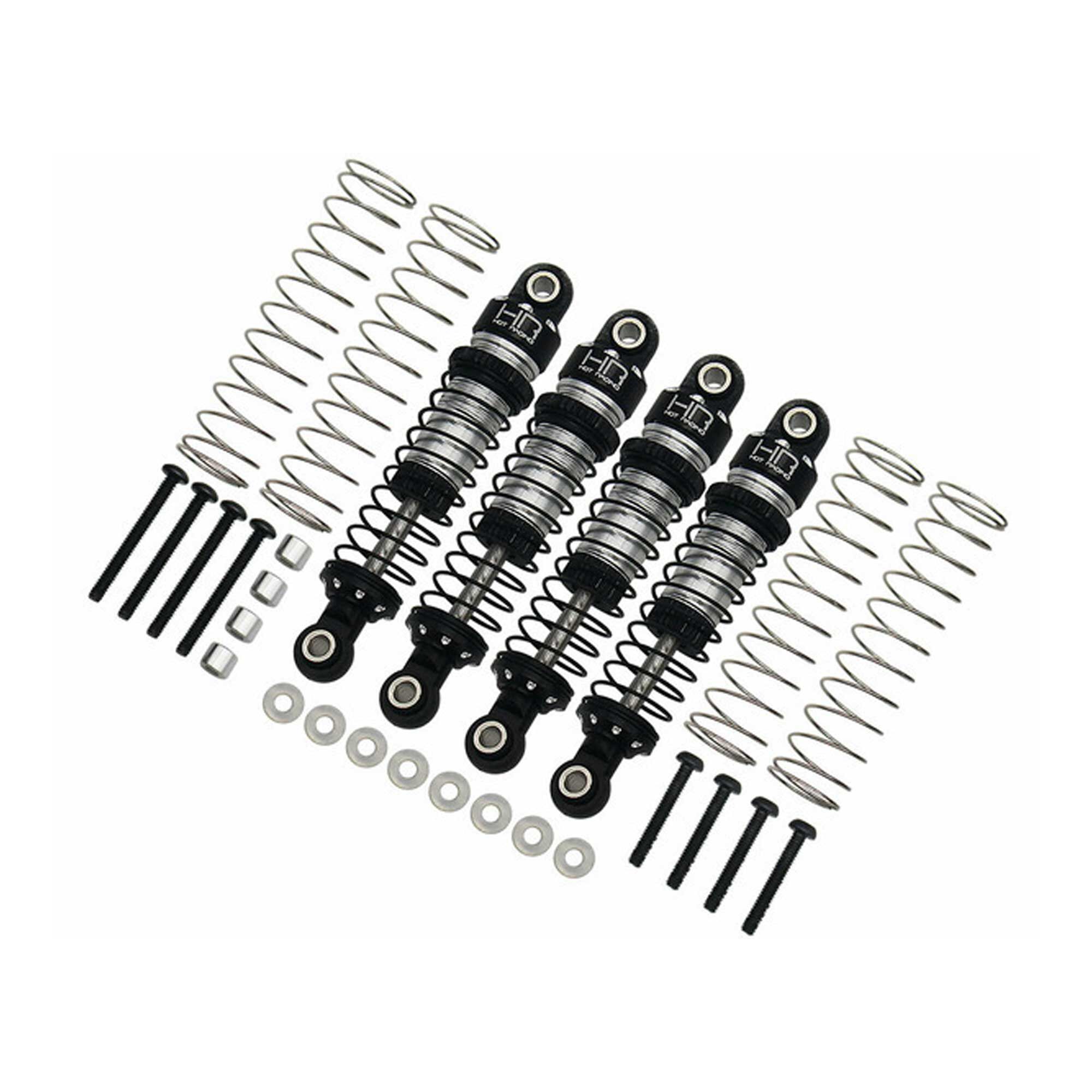Hot Racing Hot Racing Threaded Aluminum Shocks Set, 1/18 Redcat
