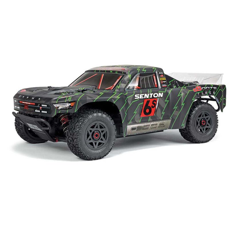 1/10 SENTON 6S BLX 4WD Brushless Short Course RTR, Black/Green
