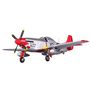 P-51D Red Tail V8 PNP, 1450mm