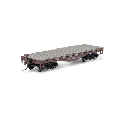 HO 30' Old Time Flat Car, ATSF #97566 HO 30' Old Time Flat Car, ATSF #97566