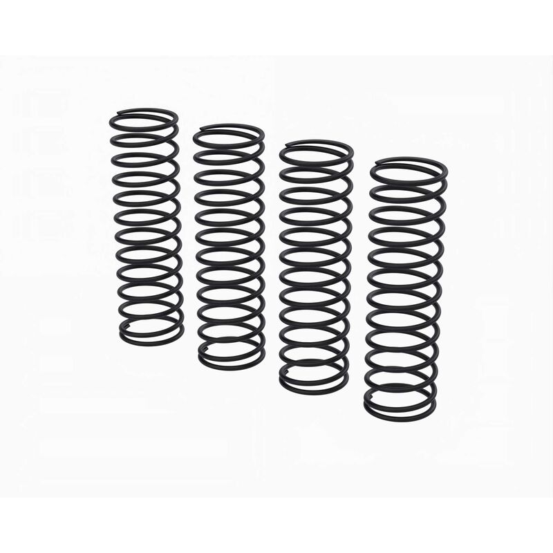 Shock Spring Set E, 0.50N/mm, Black (4): GROM