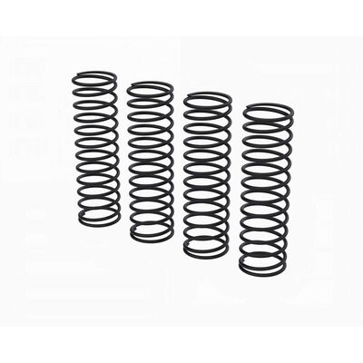 Shock Spring Set E, 0.50N/mm, Black (4): GROM Shock Spring Set E, 0.50N/mm, Black (4): GROM