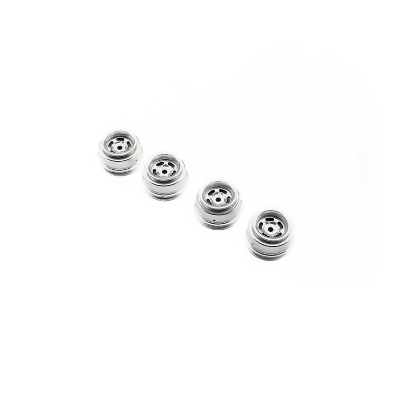 0.8"/1.0" Slot Mag Wheel Set (4): SCX24