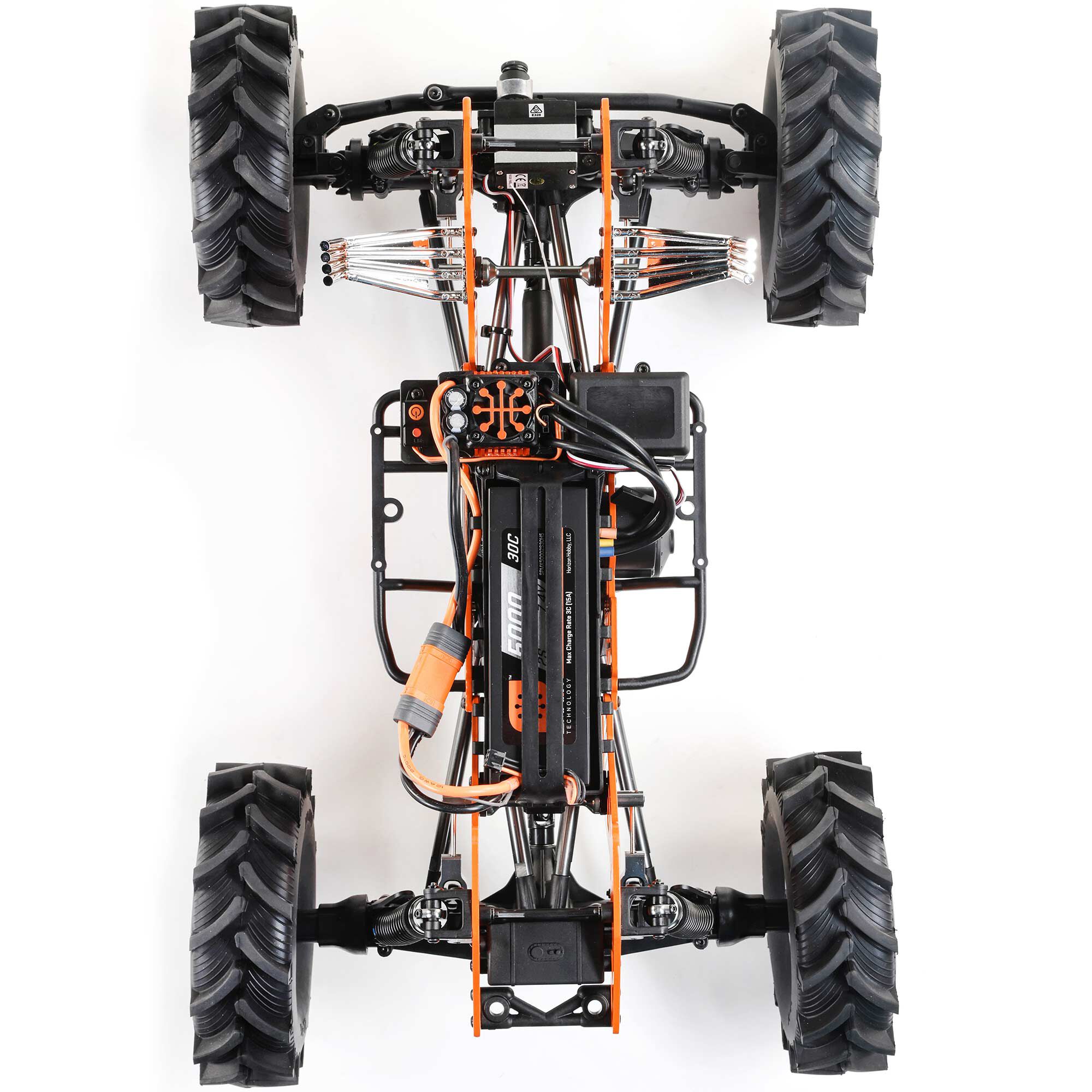 [�˾���ũ] LOS04024T1 [LOSI] 1/8 LMT 4WD Solid Axle Mega Truck Brushless RTR, King Sling - ������, ���͸� �ʿ� 25