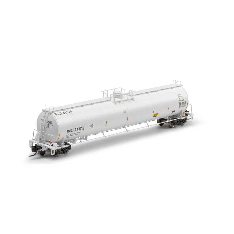 Athearn Genesis N UTC 33K LPG Tank Car- Early, MBLX #34320 Athearn Genesis N UTC 33K LPG Tank Car- Early, MBLX #34320