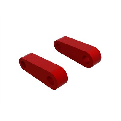 Aluminum Fr Suspension Mounts, Red (2) Aluminum Fr Suspension Mounts, Red (2)