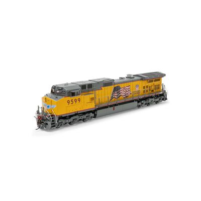 HO GE Dash 9-44CW Locomotive with DCC & Sound, UP #9599 HO GE Dash 9-44CW Locomotive with DCC & Sound, UP #9599