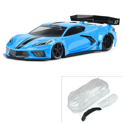 1/7 Chevrolet Corvette C8 Clear Body: ARRMA Felony & Infraction 1/7 Chevrolet Corvette C8 Clear Body: ARRMA Felony & Infraction